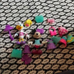 Minnie Mouse and Daisy Duck